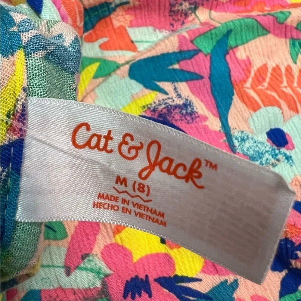 Cat & Jack Girls Coverup Top Size M (8)